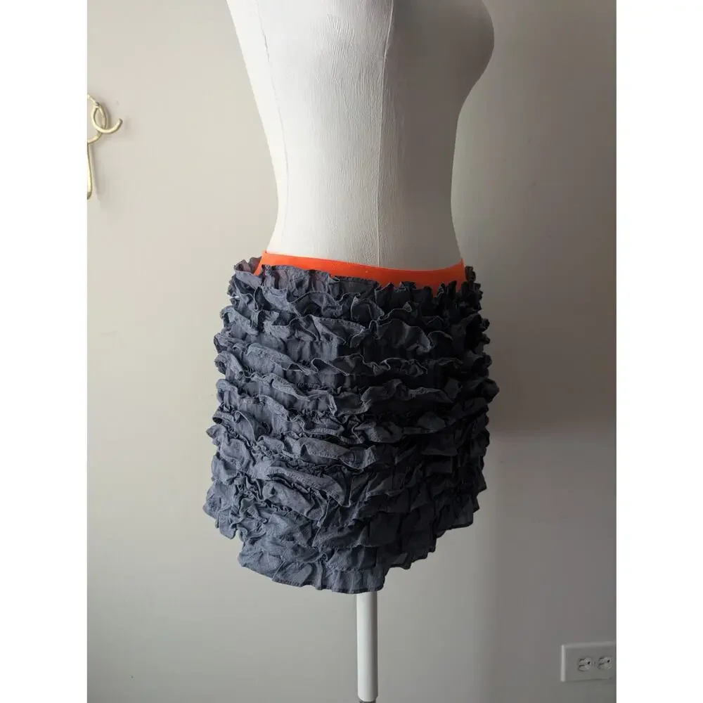 J.Crew vintage ruffle mini skirt